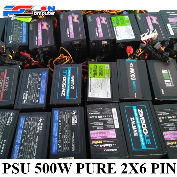 PSU POWER SUPPLY 500W PURE MERK KOREA