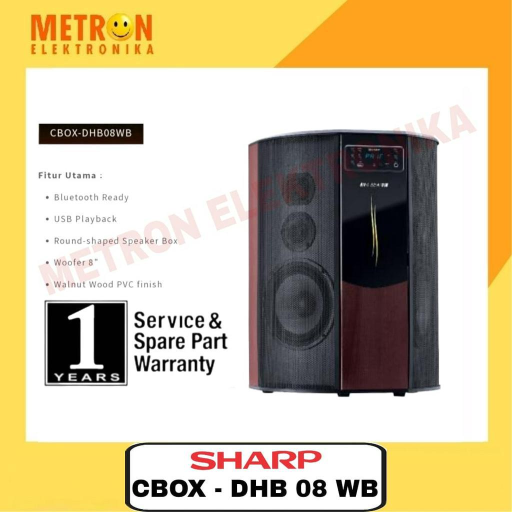 SHARP CBOX DHB 08 WB - SPEAKER ACTIVE WOOFER 8 INCH