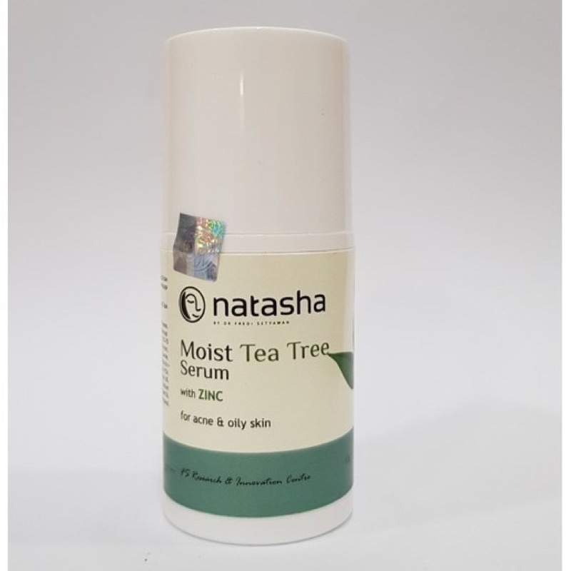 Natasha Moist Tea Tree Serum - Serum jerawat, Mengatasi & Merawat kulit berjerawat