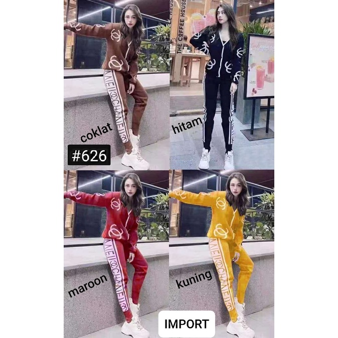 Yoira-TanahAbang 110721 - MS Stelan rajut premium CHANEL #626