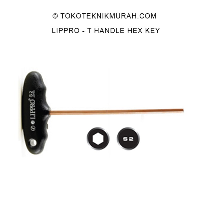 Lippro 172-6.0 Kunci L Hex T Handle 6