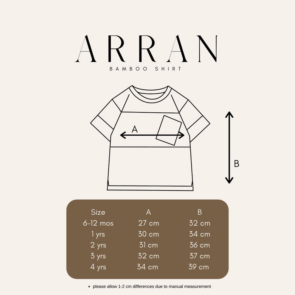 ARRAN BAMBOO SHIRT BELL&amp;BO | KAOS ANAKL