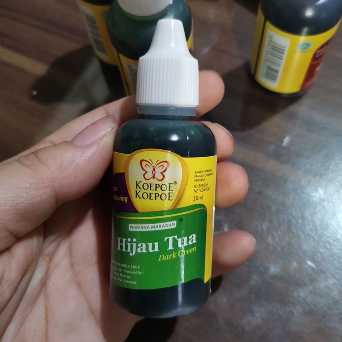 PEWARNA MAKANAN KOEPOE 30ML HIJAU TUA