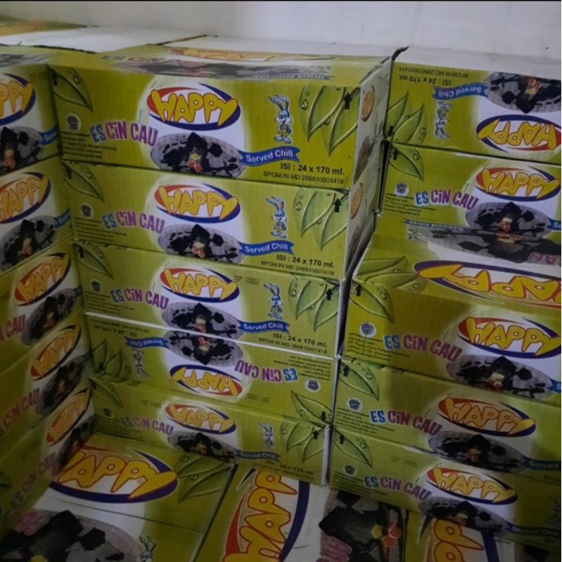 

CINCAU HAPPY 170ML 1 DUS ISI 24 CUP