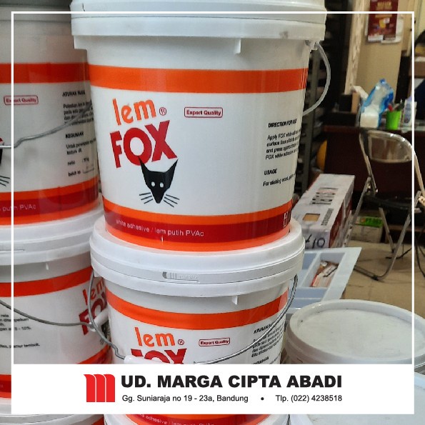 Lem FOX Putih 10 Kg ( serbaguna )