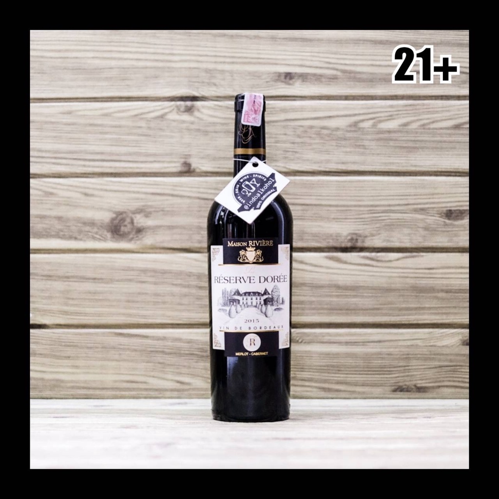 Jual Wine Maison Riviere La Reserve Doree 750ml INDOALKOHOL Original 100 Shopee Indonesia