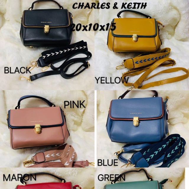 TAS SELEMPANG CHARLES & KEITH/NEW ARRIVAL TAS SELEMPANG IMPOR/TAS SELEMPANG WANITA