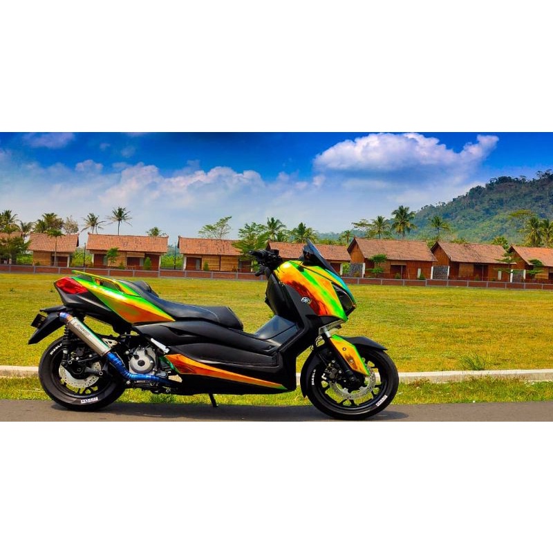 Knalpot Burnout Exhaust Xmax - GP Best Quality