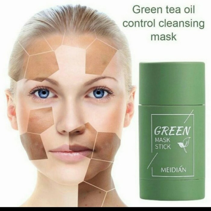 BAROKAH Magic Stick Pore Cleaner Green Tea Mask - ampuh untuk kulit acne Oil