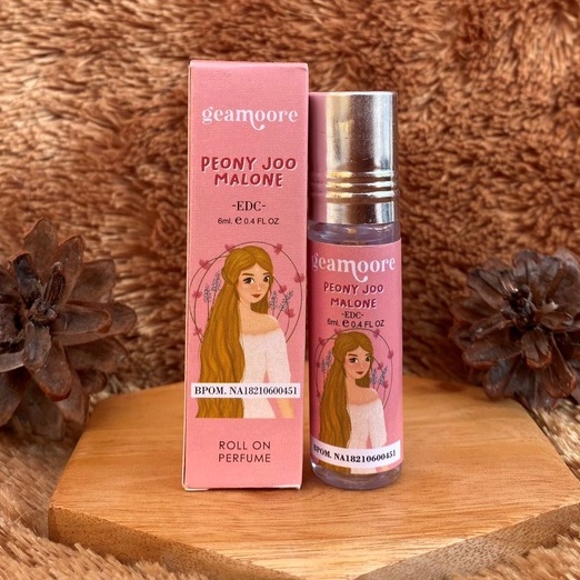 Parfume Geamoore Roll On 6 ml BPOM✅-PEONY JOO MALONE