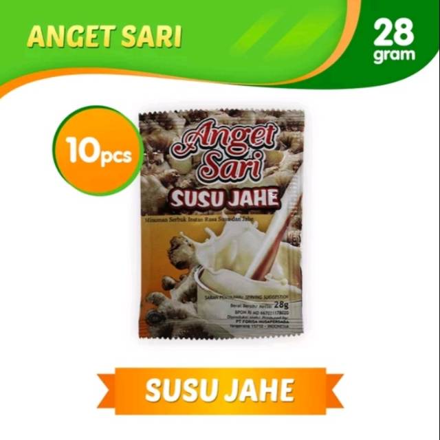 Anget Sari Susu Jahe 10 pcs