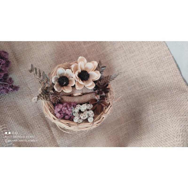 

tempat cincin/ring box rustic