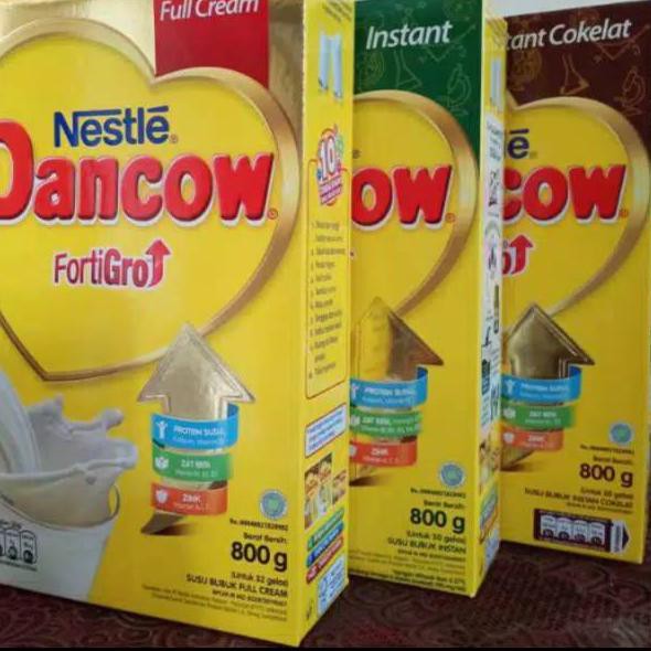 

DANCOW FORTIGRO IAN COKLAT, IAN, FULL CREAM 800gr HRM