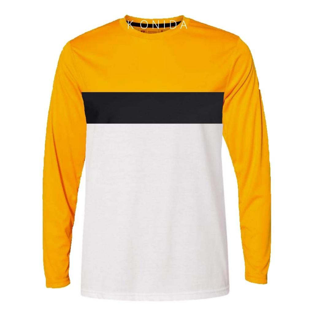 KAOS DISTRO PRIA//KAOS PECAH POLA PRIA LEMNGAN PANJANG