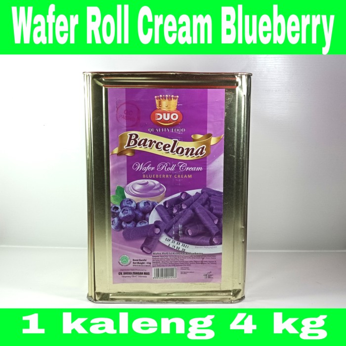 ASTOR BARCELONA ANEKA RASA TERLARIS TERENAK TERMURAH KILOAN 4000 GR - Strawberi, 4 kg