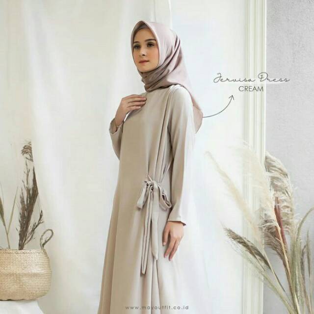 Jervisa cream mayoutfit signature by mayoutfit