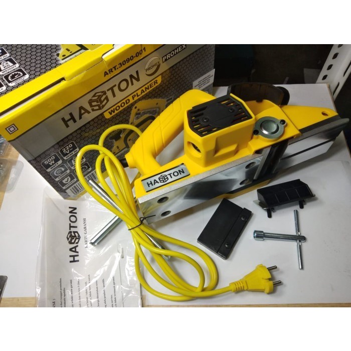 PTMndri - Mesin Planer HASSTON 3090 Mesin Ketam Serut Pasah 500 w Haston planner