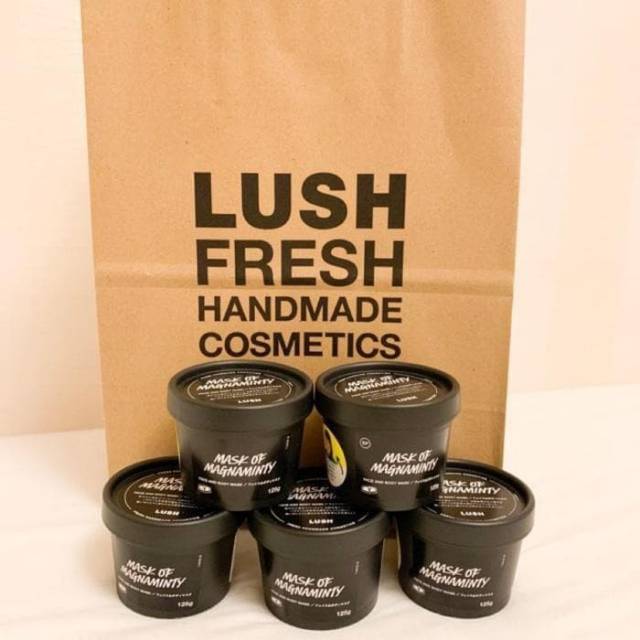 LUSH MASK OF MAGNAMINTY FULL SIZE 125gr SELF PRESERVING & REGULER / ORIGINAL