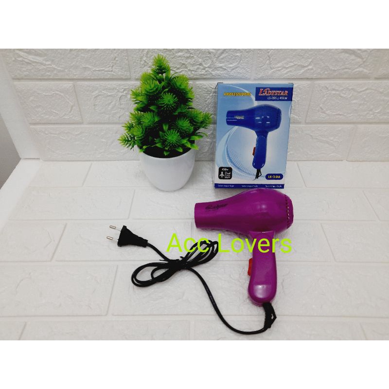 Hair Dryer Lady Star Biru/ Hair Dryer LadyStar Ungu/ Hair Dryer Murah