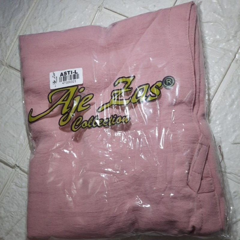 Aje zas//khimar asti L ori Aje zas-Dusty pink muda