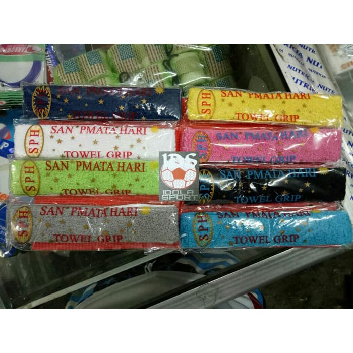 ORIGINAL Grip Handuk SPH Raket Badminton / Bulutangkis PEGANGAN RAKET HANDUK (GROSIR LEBIH MURAH)
