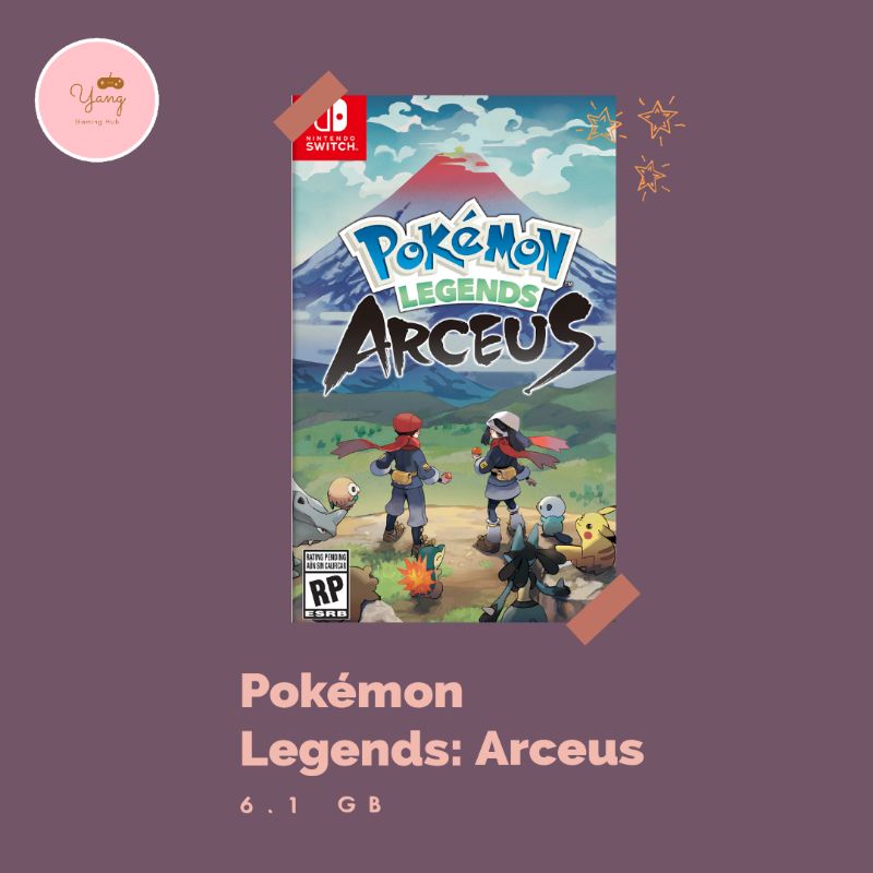 Pokemon Legends Arceus Nintendo Switch Pokémon Legend