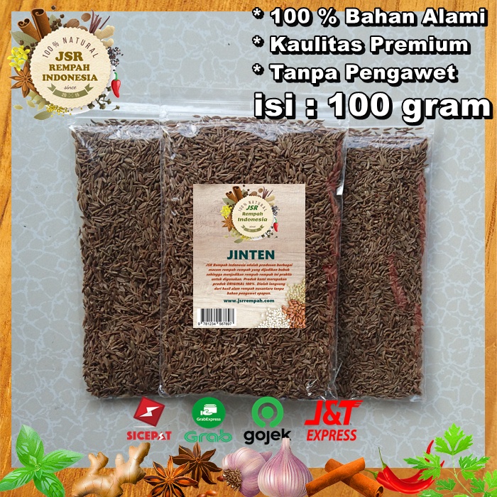 

Jinten Masak Asli isi 100 gram Rempah Rempah Bumbu Dapur Alami