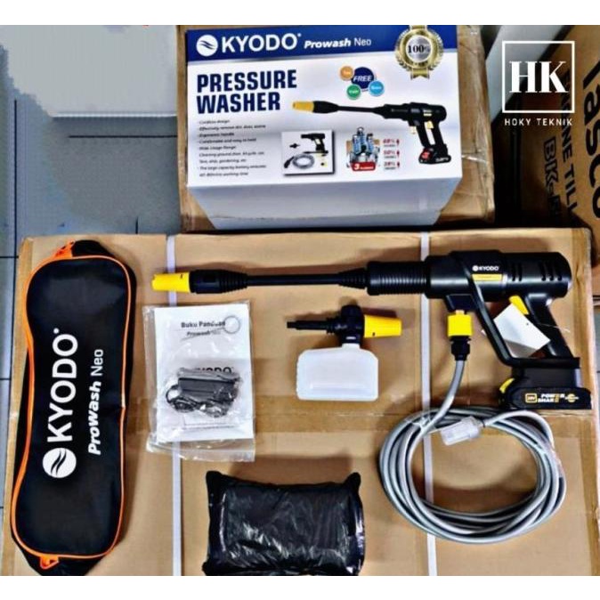 {{{{}}] Jet Cleaner Cordless DC KYODO PROWASH NEO / Alat Cuci AC Motor KYODO