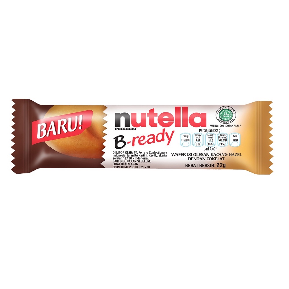 FERRERO Nutella B-Ready 22gr