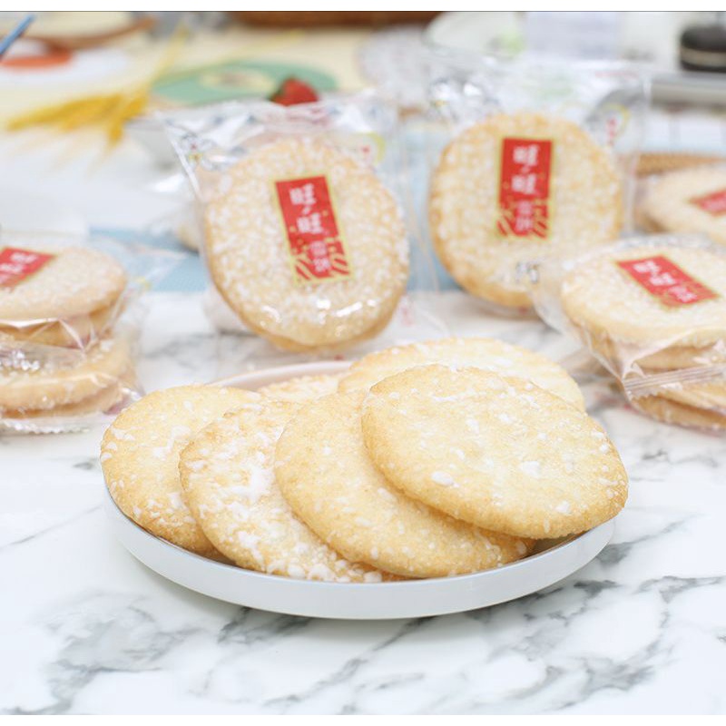 (HALAL) Wang Wang Xue Bing Snow Rice Crackers 旺旺雪饼 米饼