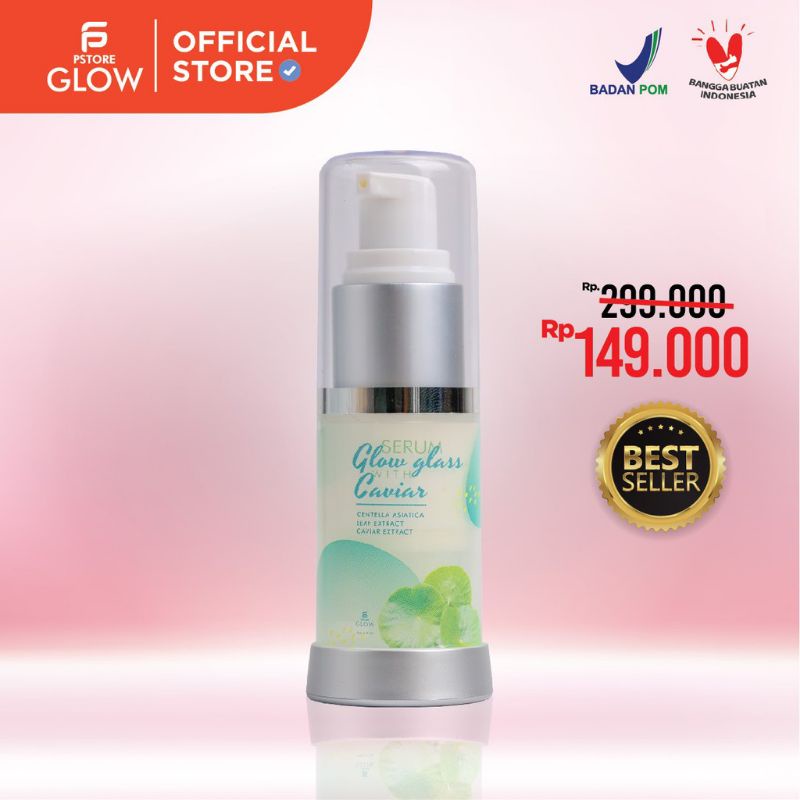 (SERUM CAVIAR) PSTORE GLOW SERUM GLOWGLASS WITH CAVIAR / PS GLOW SERUM CAVIAR / PSGLOW CAVIAR SERUM 