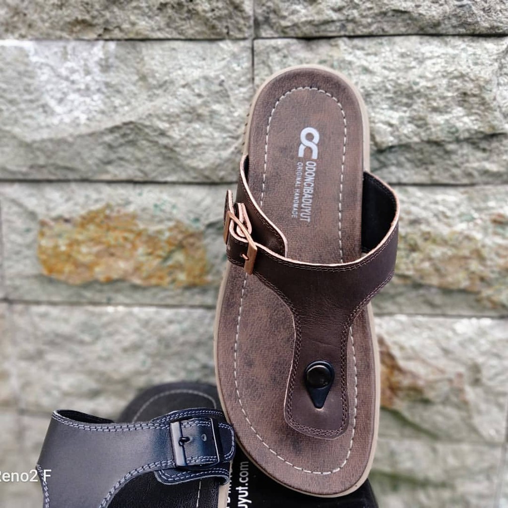 ☃ORDER✋  sandal kulit pria original terbaru Sendal Wanita Cewek |Odon Cibaduyut , §