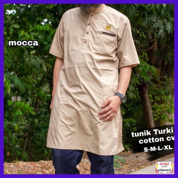 GAMISDEWASA- TUNIK GAMIS TURKI PRIA DEWASA AL-AMWA -MUSLIM.