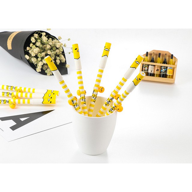 

SALE!!! TERLARIS!!! Pulpen Gel Gudetama Ready For Holiday 0.38mm UNIK