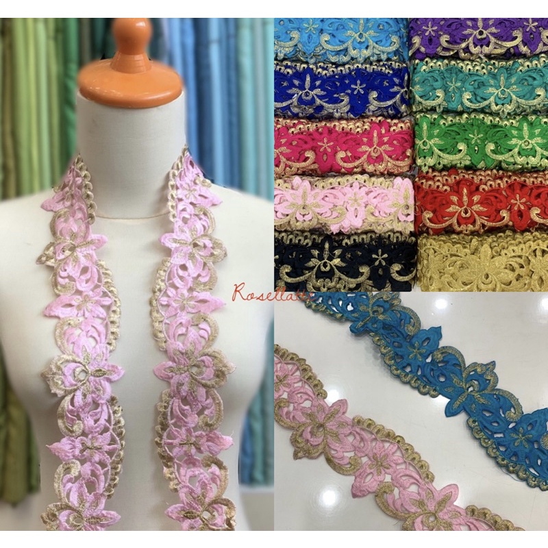 RENDA BORDIR METERAN (50CM)