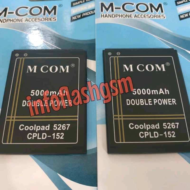 Battery Batre Baterai Double Power Mcom Coolpad 5267 5360 5263 5263s CPLD-152 CPLD152 CPLD 152