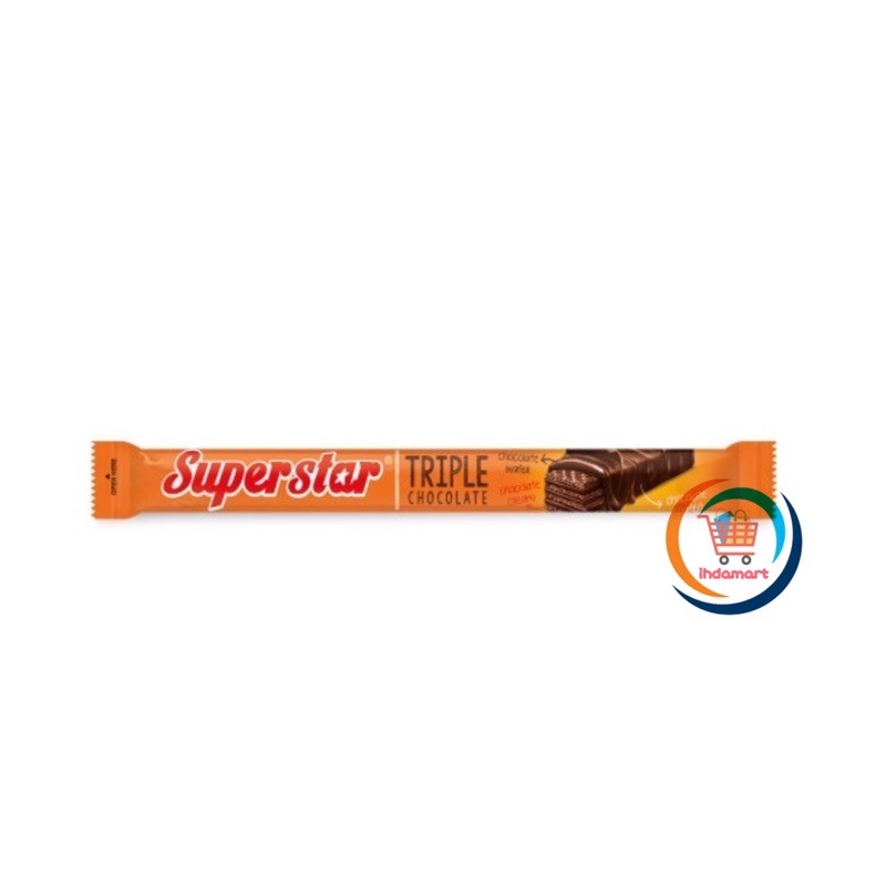 Superstar Triple Chocolate 16 gr isi 20 pcs
