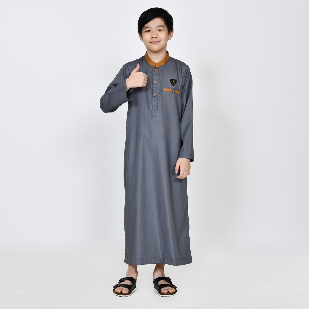 Jubah Anak Gamis Anak Laki Laki 6 - 14 tahun AL BAARI JK-093