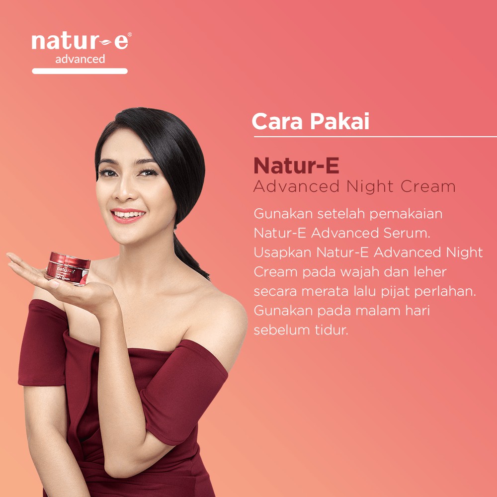 Natur-E Advanced Anti-Aging Night Cream 30g - Skincare