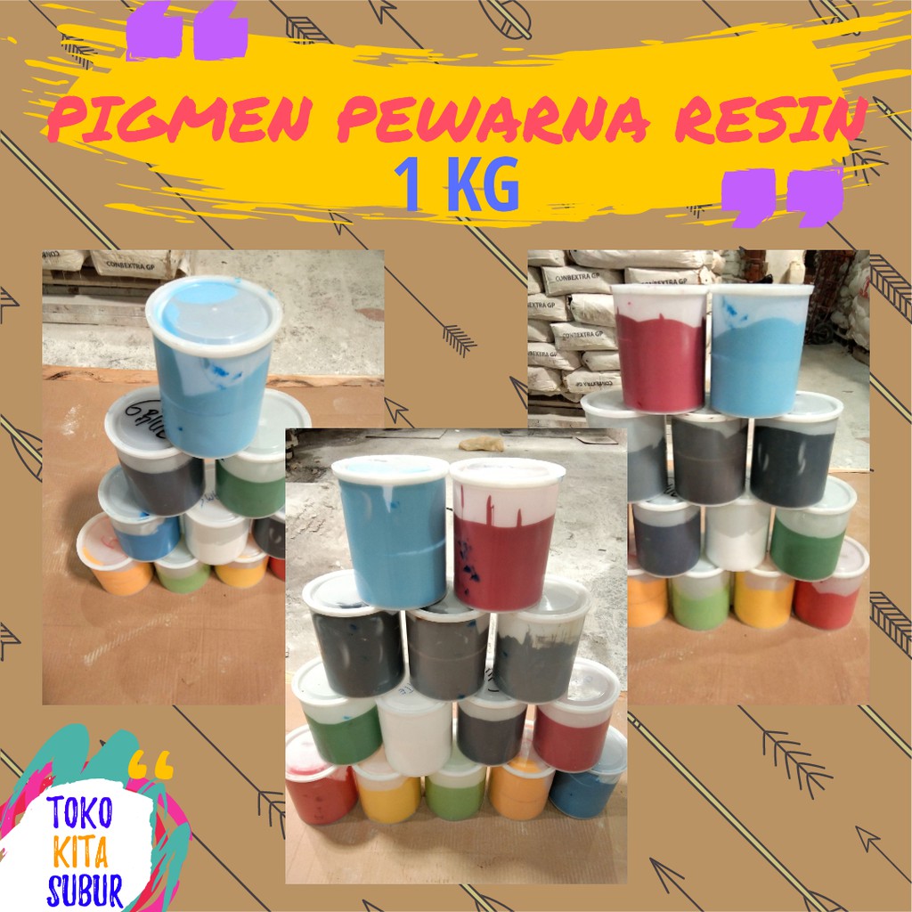 

Pigment / Pigmen - Pewarna untuk Resin 1kg MURAH!