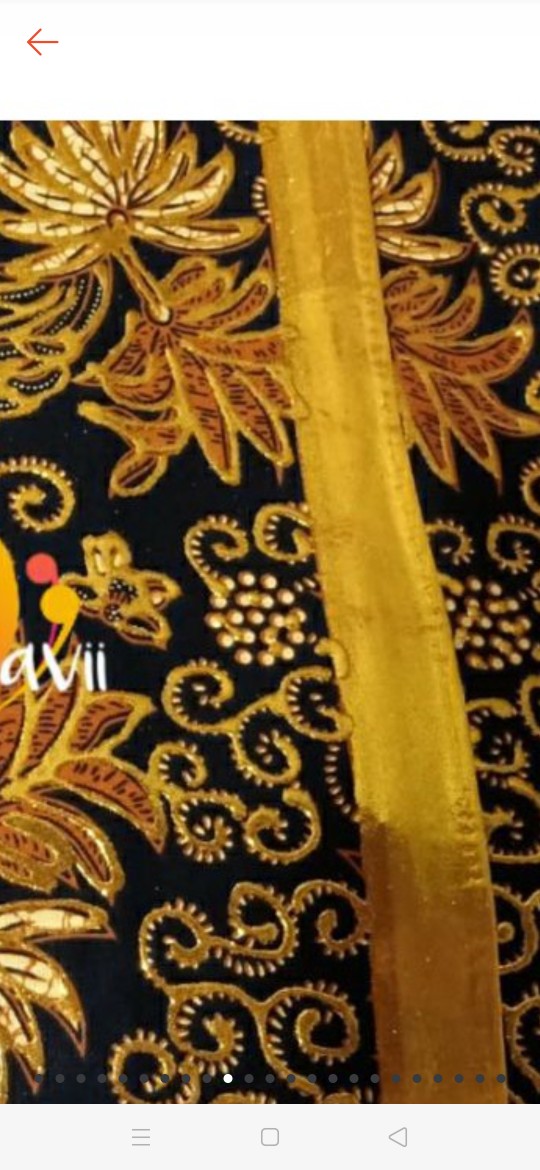 Kain Jarik Batik Solo Motif Sogan Truntum Kuncoro