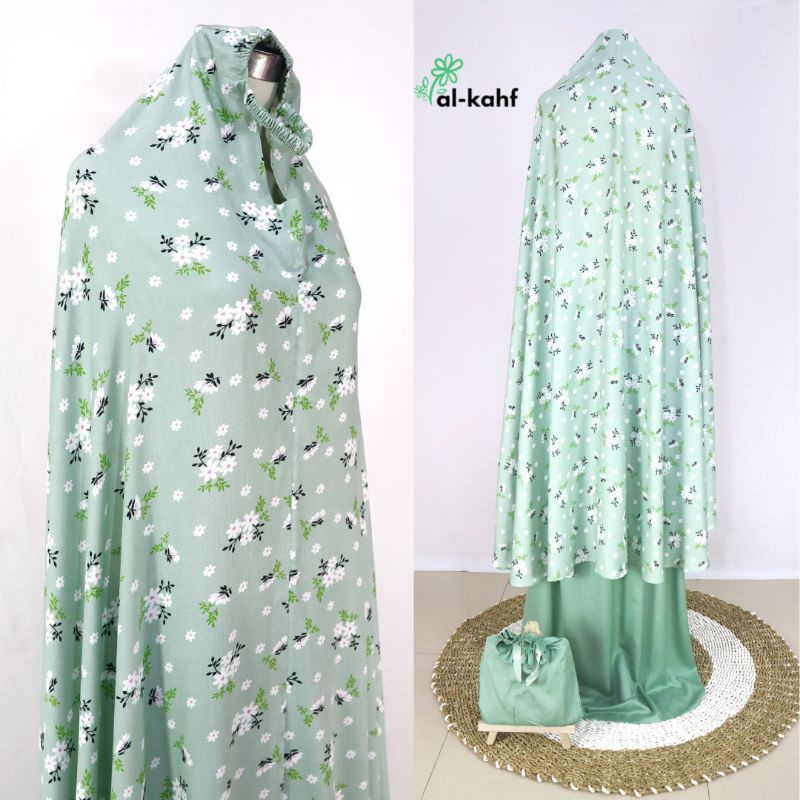 Al Kahf - Mukena Dewasa Rayon Motif Jumbo series 2