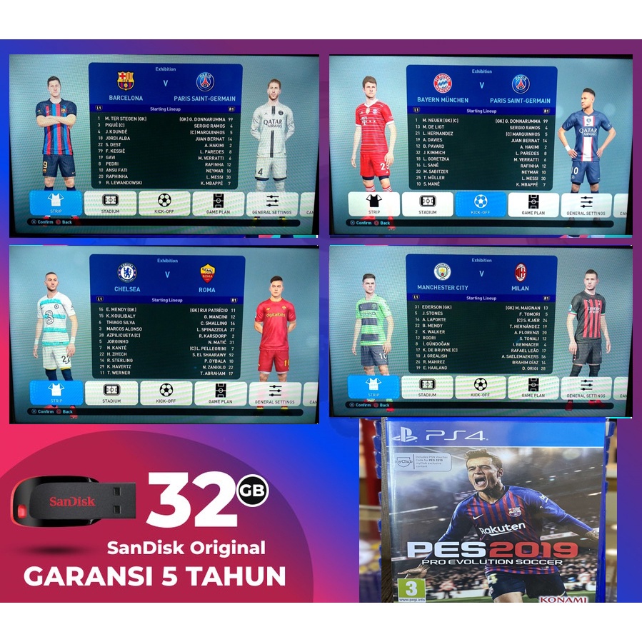 Patch PES 2019 PS4 Terbaru Season 2022/2023