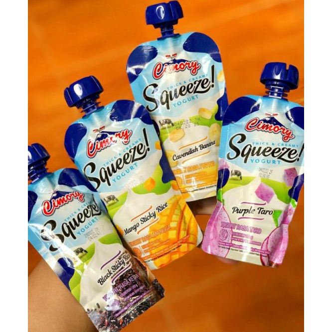 

CIMORY SQUEEZE YOGURT SQUEEZE ALL VARIANT 120gr