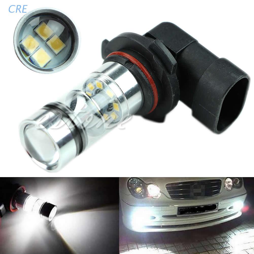 Cre Lampu LED 9005 HB3 6000K 100W Warna Putih Untuk Fog Lamp Mobil