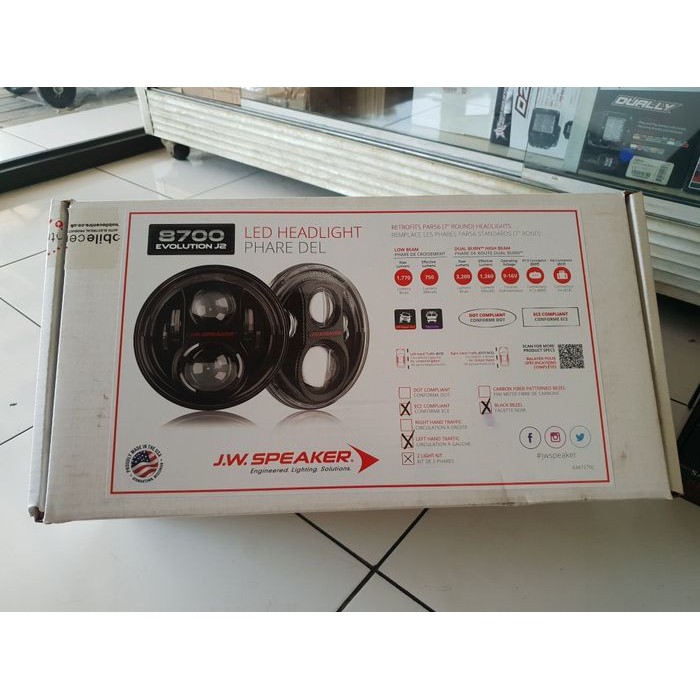 Headlamp Led JW Speaker J2 Jeep Wrangler JK