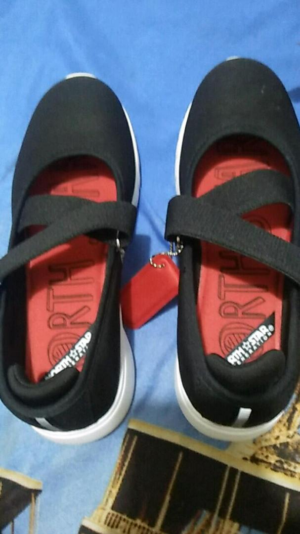 North Star Sepatu Sekolah Anak B-first Safira Black - 5816546