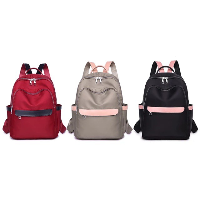 TAS RANSEL MURAH KPOP-KOREA STYLE- CORONA - Tas Ransel Backpack Fashion Wanita