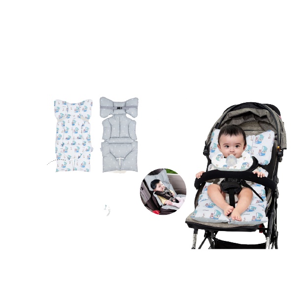 OMILAND ALAS STROLLER DENGAN BANTAL DOT  SAILOR OB391612