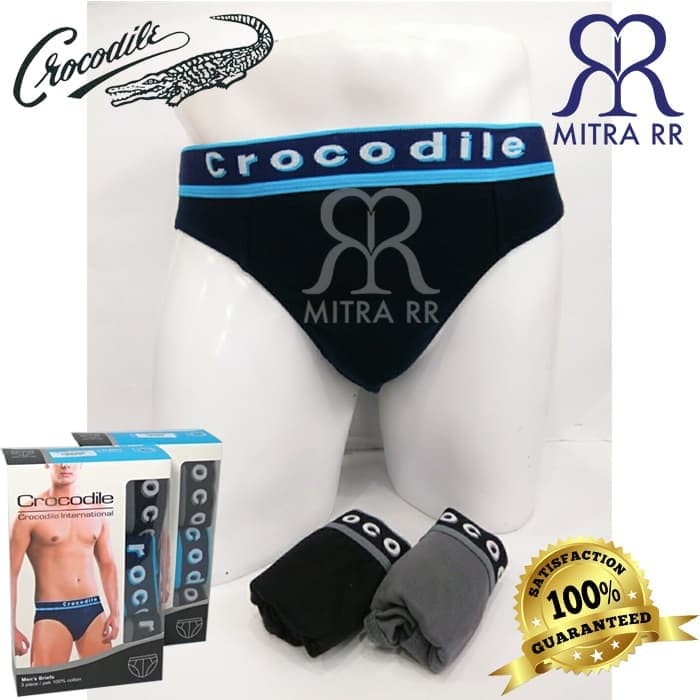 Mitra RR Celana Dalam Pria Crocodile 521-234 / CD Pria / Harga per box isi 3